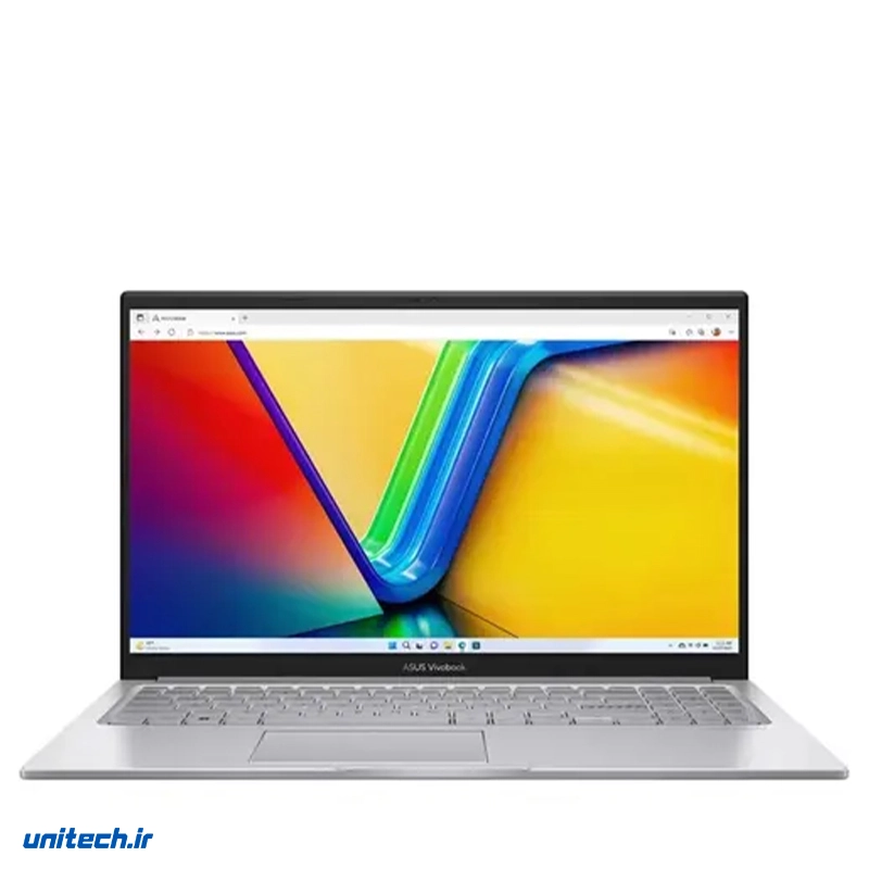 لپ تاپ 15.6 اینچی ایسوس مدل Vivobook 15 X1504VA NJ379 i7 1355U 8GB DDR4 3200MHz 512GB SSD TFT sDrAUs